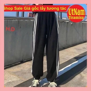 Quần nam nữ chun ống BOOM 3 rot Unisex - Jogger thun trơn cạp chun dáng rộng, mặc ở nhà đi ngủ ulzzang HOT