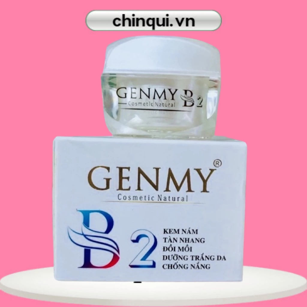 KEM GENMY B2 NÁM TÀN NHANG DƯỠNG TRẮNG CHỐNG NẮNG