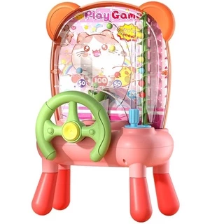 Đồ chơi hứng bi play game có bánh lái pin sạc