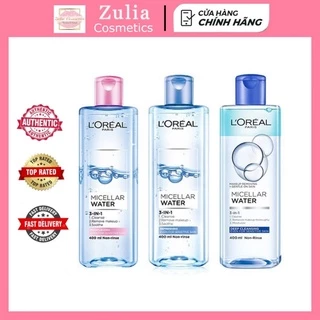 [FREE SHIP] Nước Tẩy Trang Loreal Paris 3 in 1 Micellar Water