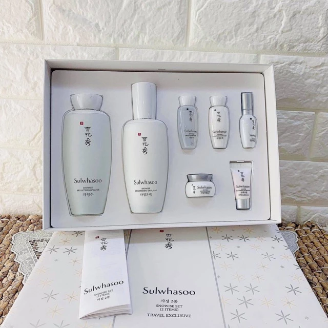 Set dưỡng da Sulwhasoo bạch sâm