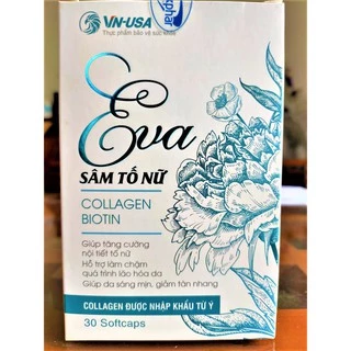 Viên uống nội tiết làm sáng da Eva Sâm tố nữ (30 viên/hộp)