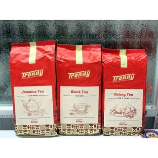 [Chính hãng] Trà đen Trendy - trà nhài trendy gói 500g