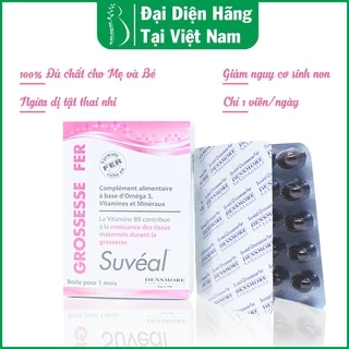 Vitamin Tổng Hợp Cho Bà Bầu Suvéal Grossesse - Fer