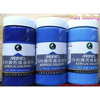 Màu acrylic Marie's hũ 300ml loại THƯỜNG (Nhóm 3)