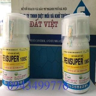  Chế phẩm diệt côn trùng Fensuper 100sc chai 100ml