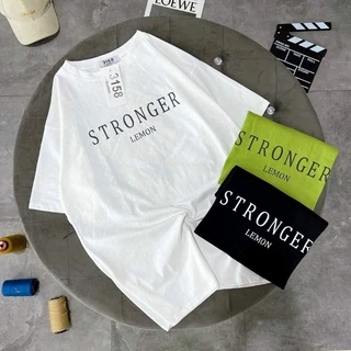 Áo phông nam,nữ unisex in hình STRONGER mã 3158