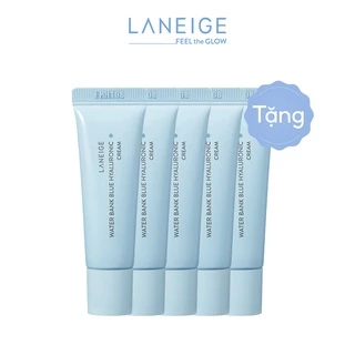 Bộ 5 Kem Dưỡng Ẩm Dành Cho Da Dầu Và Da Hỗn Hợp Laneige Water Bank Blue HA Cream Oily 10mlx5