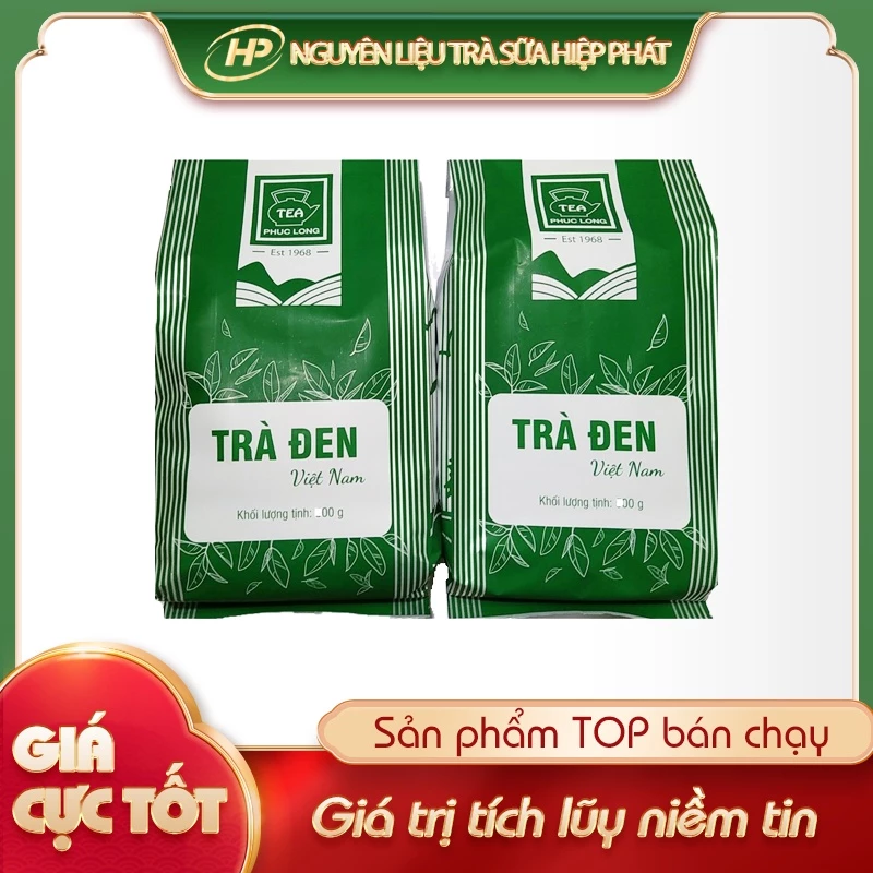 Trà đen PHÚC LONG - [BEST SELLER] - 500gr - SP010204  - Nguyên liệu pha chế trà sữa HIỆP PHÁT