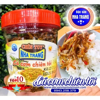 Cá cơm chiên tỏi Chín Tuy - Đặc sản Nha Trang