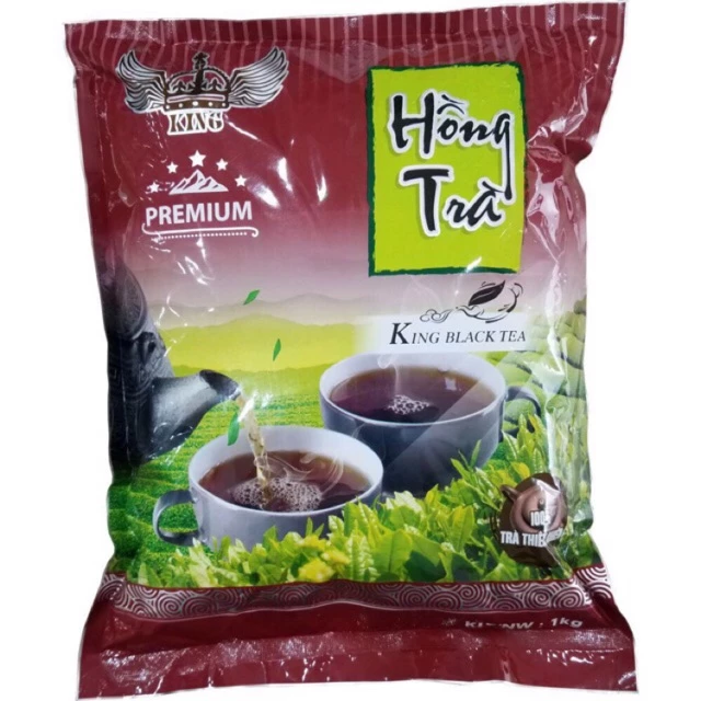 Hồng Trà Pha Trà Sữa King Xuân Thịnh Gói 1kg (Đỏ)