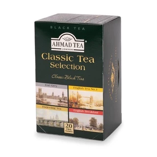 [Nhập khẩu độc quyền] TRÀ AHMAD ANH QUỐC - BỘ SƯU TẬP TRÀ ĐEN (40g) - Classic Tea Selection - 4 loại Trà đen Anh Quốc