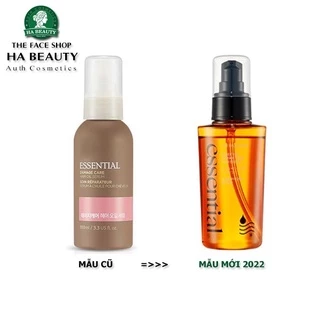 Serum dưỡng tóc mềm mượt phục hồi dưỡng ẩm tóc Hàn Quốc The Face Shop Essential Damage Care Hair Oil Serum 100ml