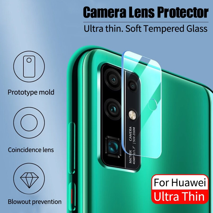 Kính cường lực bảo vệ Camera Cho Huawei P30 P20 Lite P40 Pro Mate 20 Honor 8X 10 Nova 5T 7i