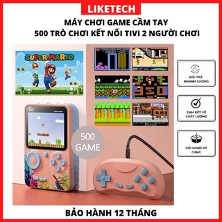 Máy Chơi Game Cầm Tay 500 Trò Chơi G5 LikeTech  2 Người Sử Dụng Kết Nối Tivi Âm Thanh Hình Ảnh Rõ Nét Bảo Hành 12 Tháng