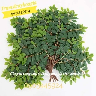 Cành lá khế giống thật làm cây giả trang trí- Trumsicayhoagia