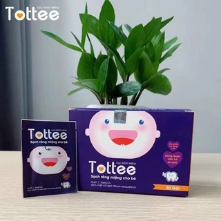 [CHÍNH HÃNG] Gạc rơ lưỡi TOTTEE (hộp 30 gói)