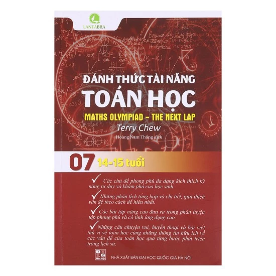 Sách - Đánh Thức Tài Năng Toán Học - Tập 7 (14-15 Tuổi)