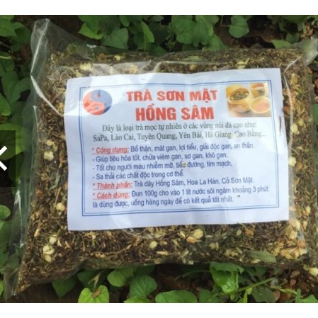 500gr trà sơn mật hồng sâm