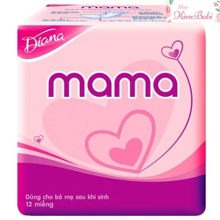 Băng vệ sinh Diana Mama (12 miếng)