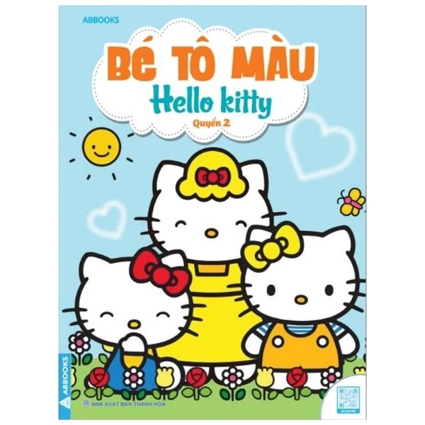 Sách Bé Tô Màu - Hello Kitty - Quyển 2