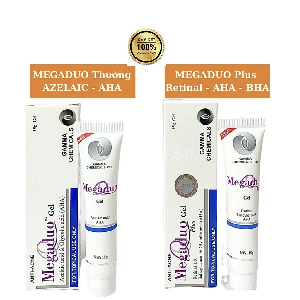 ✅[CHÍNH HÃNG] Megaduo Gel / Plus - Mụn Trứng Cá, Mụn Ẩn, Thâm Mụn -15g