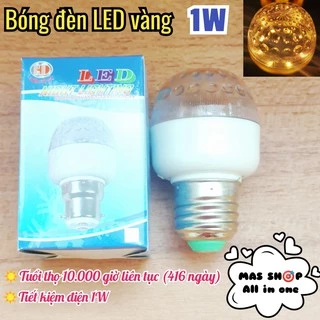 Bóng đèn LED sáng vàng 5W tiết kiệm điện