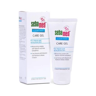 Gel dưỡng ẩm chăm sóc và bảo vệ da mụn Sebamed pH5.5 Clear Care Gel 50ml