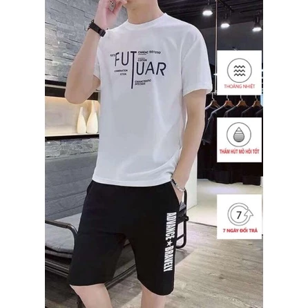 SÉT ĐỒ THỂ THAO NAM🚗FREE SHIP🚗 MẪU MỚI FUTUAR HÀNG ĐẸP CHẤT THUN MÈ THOÁNG