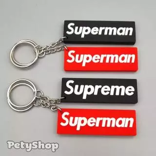 Móc khoá logo Supreme