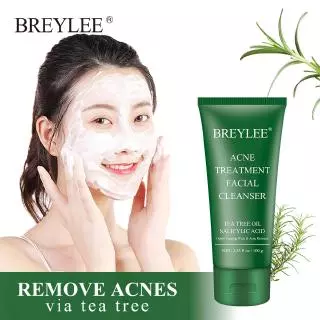 Breylee 100g Hỗ Trợ Giảm Mụn Đầu Đen Kiềm Dầu Làm Sạch Sâu Cho Da