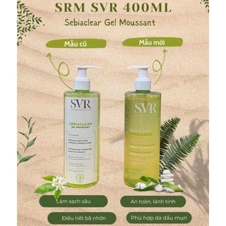 Sữa Rửa Mặt SVR Gel Cho Da Dầu Mụn & Da Nhạy Cảm