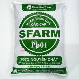 Phân trùn quế Sfarm PB01 2kg bón rau, cây ăn quả.