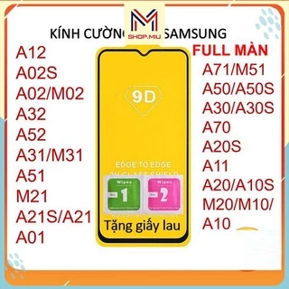 Kính Cường Lực 9D Bảo Vệ Màn Hình Cho Samsung A04 / a04s / A03 / A13 / A23 / A33 / A53 / A73 / A12 / A22 / A31 / A32 / A51 / A52 / A72 / M33 / m51 / M52 / M53 / F0