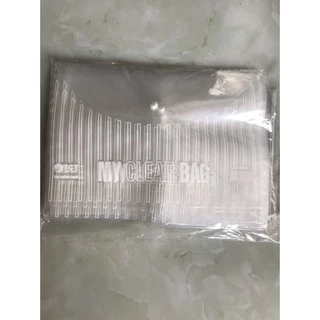 Túi khuy, cúc cúc bấm, túi clear TCT khổ A4 Và khổ F ( loại đẹp) (10 cái)