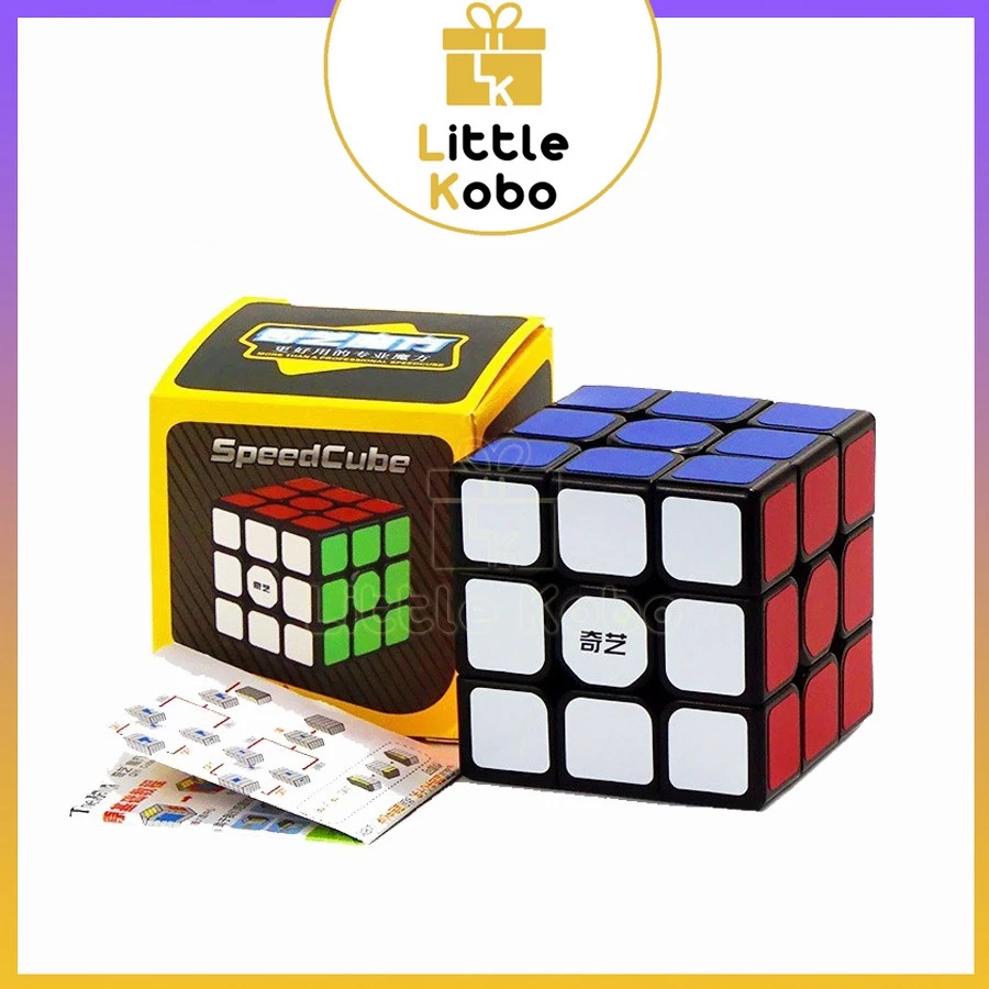 Rubik 3x3 QiYi Sail W Rubic 3 Tầng Khối Lập Phương 3x3x3 Đồ Chơi Trí Tuệ Trẻ Em Phát Triển Tư Duy - Little Kobo