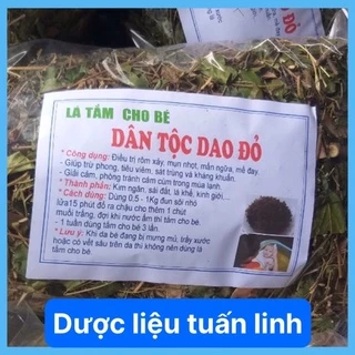 Lá tắm người dao đỏ sau sinh cho mẹ và bé🍁[FREESHIP] Lưu thông khí huyết🍁 túi 1kg -dltd