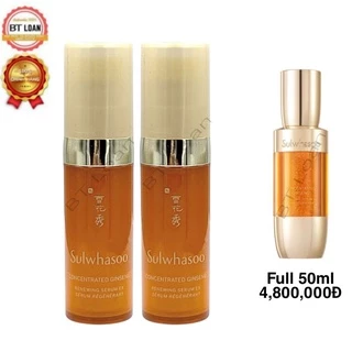 [ Mới 2026 ] Tinh chất serum nhân sâm phục hồi da Sulwhasoo Concentrated Ginseng Renewing Serum 5ml