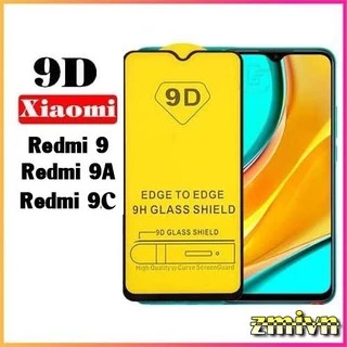 Kính cường lực Full màn hình Xiaomi Redmi 9 / 9A/ 9C K40 pro Note 10 4G 5G PRO Redmi 10 K40 K40s K70 K70pro