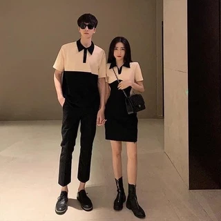 ❤️Set đồ đôi áo nam + váy siêu xinh 💕