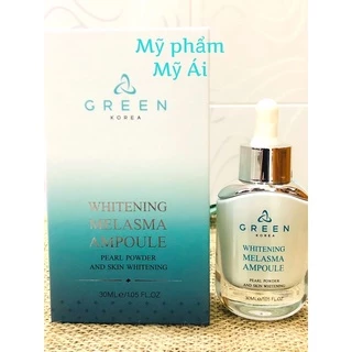 Tinh Chất Làm Mờ Thâm Nám Green 30ml, serum mờ thâm nám Green Mỹ phẩm Mỹ Ái