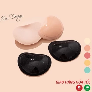 Miếng độn nâng ngực Xuu, đệm dày 2cm dính siêu chắc nâng đẩy ngực tái sử dụng nhiều lần -PK01