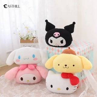 Gối Tựa Cổ Gắn Ghế Ngồi Xe Hơi Nhồi Bông In Hoạt Hình Kuromied Kitty Dễ Thương Dùng Làm Quà Tặng