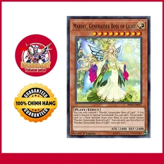 [EN-JP][Thẻ Bài Yugioh Chính Hãng] Mardel, Generaider Boss of Light