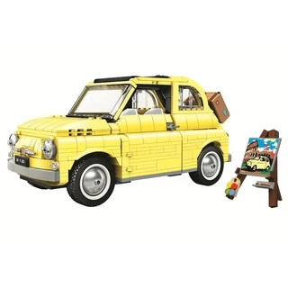 Đồ chơi lắp ráp Mô hình siêu xe Fiat Nuova 500 Creator Expert City Car Bela 11509 toys for Children