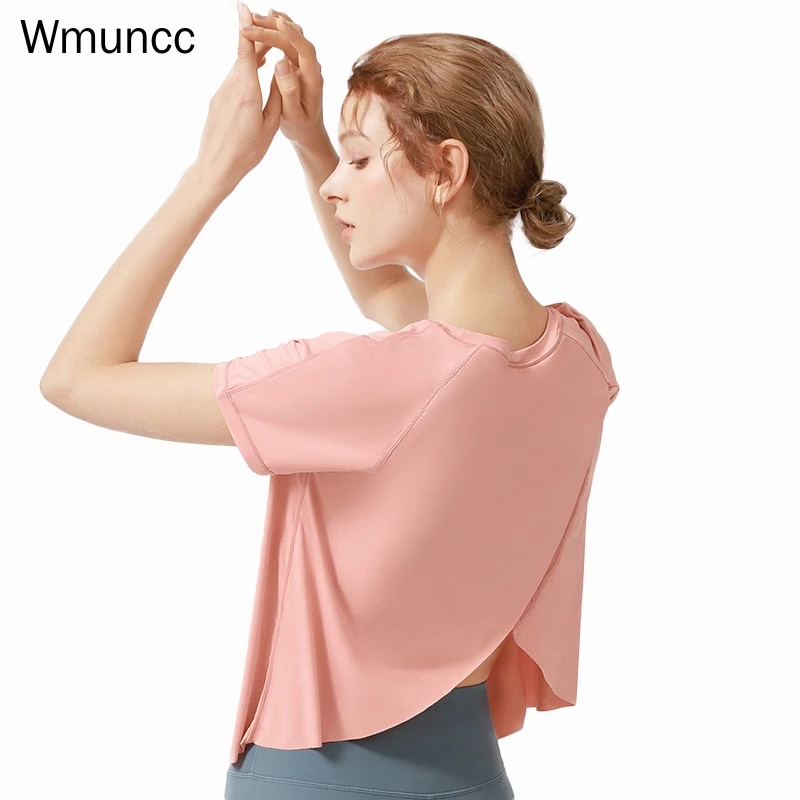 Wmuncc 2026 Áo Thun Thể Thao Ngắn Tay Thoáng Khí Chất Lượng Dành Cho Nữ
