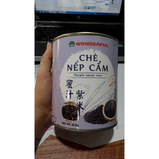 Chè nếp cẩm Wonderful lon 870g