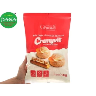 Bột trộn sẵn nhân su kem Cremyvit Puratos 1KG