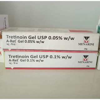 Kem dưỡng  Ấn Độ Tretinoin Gel USP Aret 0.025% - 0.05% - 0.1%