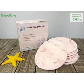 Miếng Lót Thấm Sữa Good Mama Tiết Kiệm Tái Sử Dụng / Hộp 8 Miếng